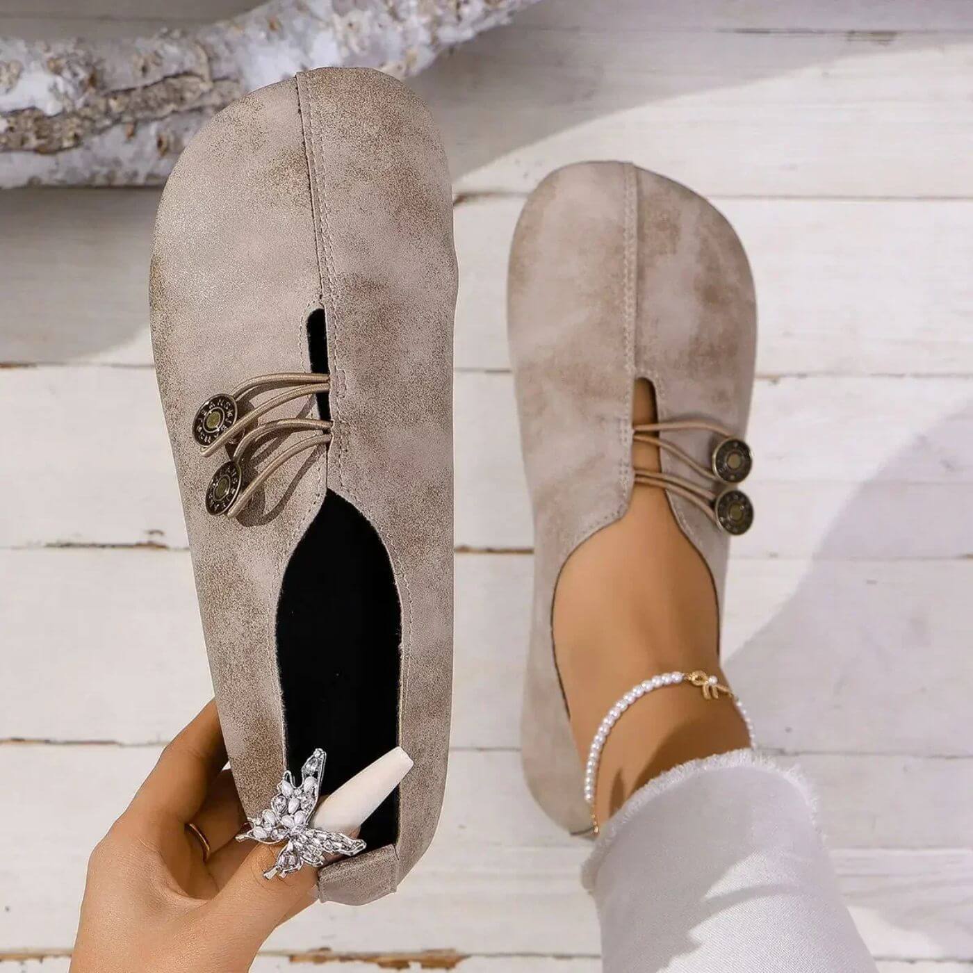 Orthopedic Arch Support Shoes With Cushioned Sole