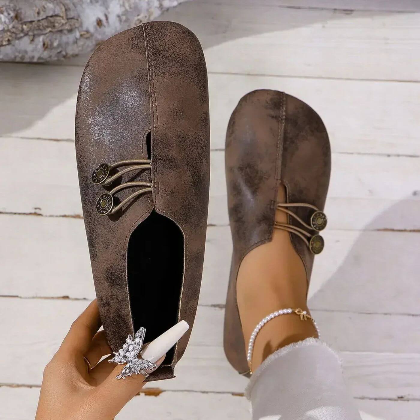 Orthopedic Arch Support Shoes With Cushioned Sole