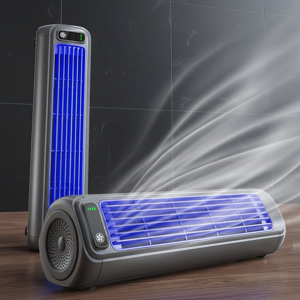 Cordless Portable Air Conditioner with Rotating Airflow