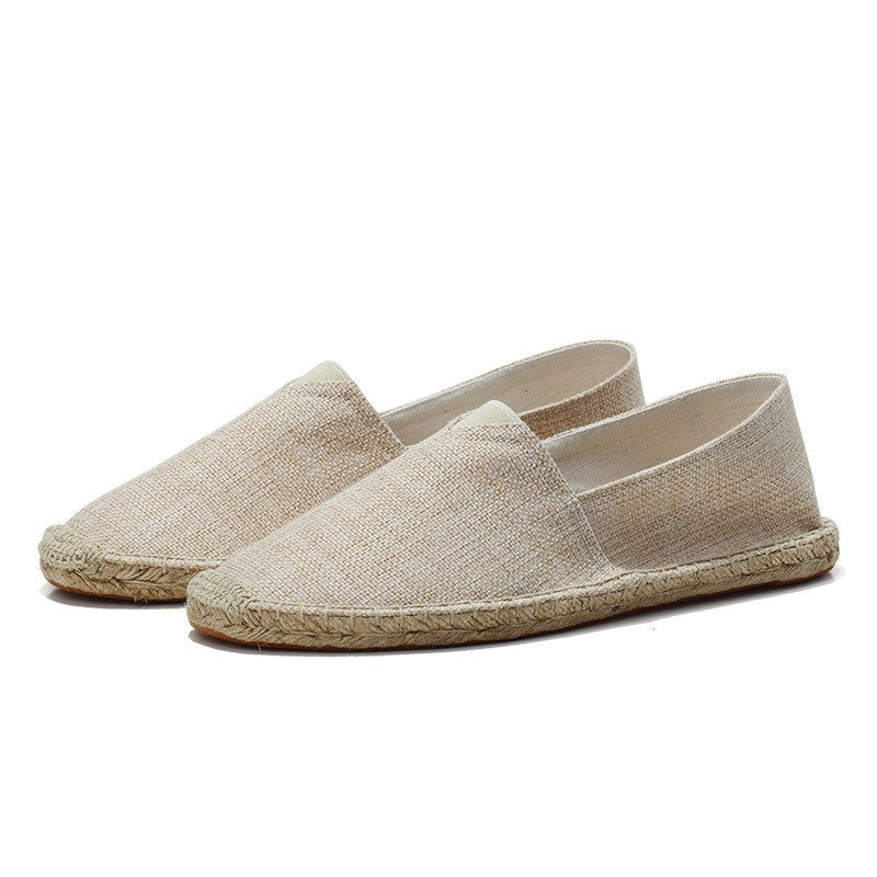 Brookshire Linen Espadrille Loafers for Men