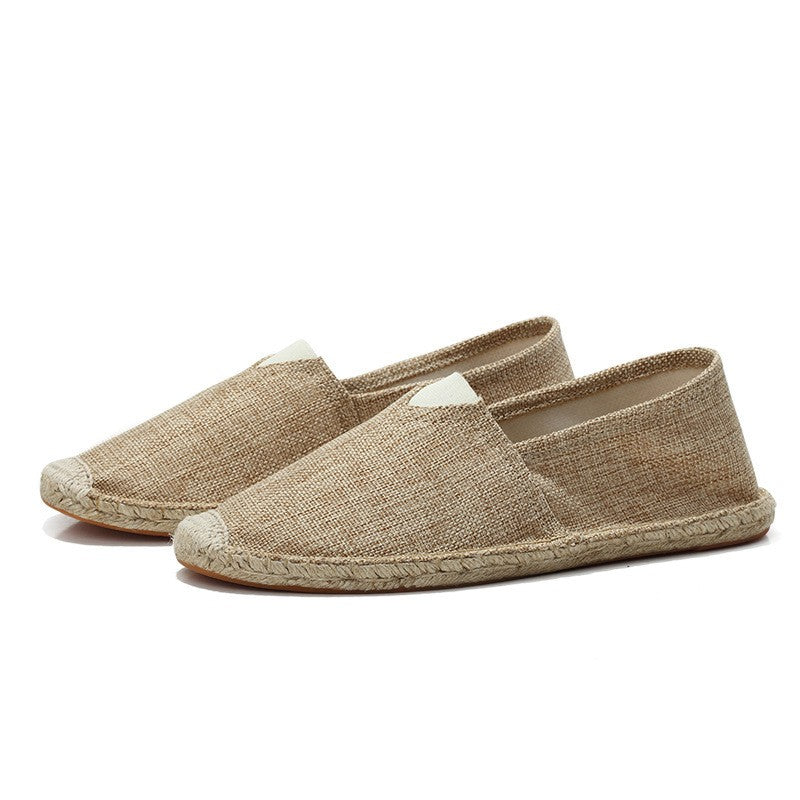 Brookshire Linen Espadrille Loafers for Men