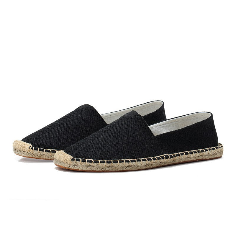 Brookshire Linen Espadrille Loafers for Men