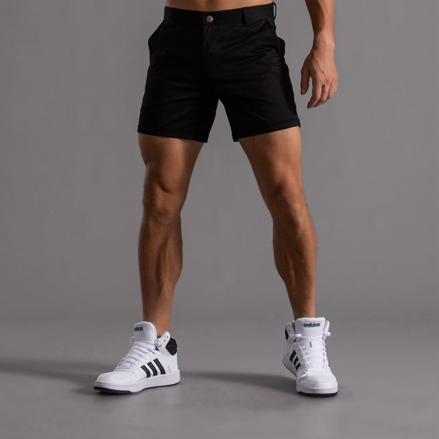 Classic Cotton Chino Shorts for Men