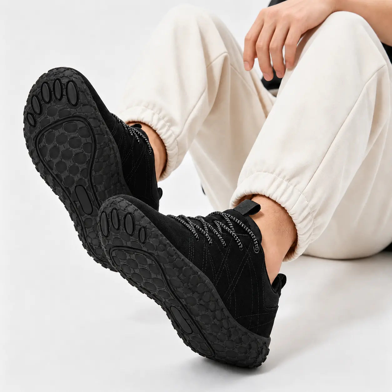 Orthopedic Wide Toe Box Barefoot Hiking Trainers