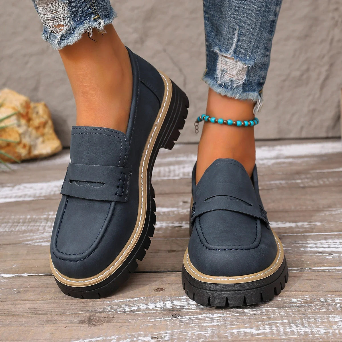 Women's Orthopaedic Wide Toe Box Comfort Loafers