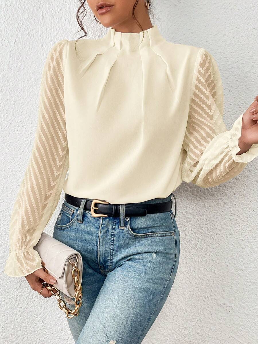 Versatile Patterned Women's Top for Any Occasion