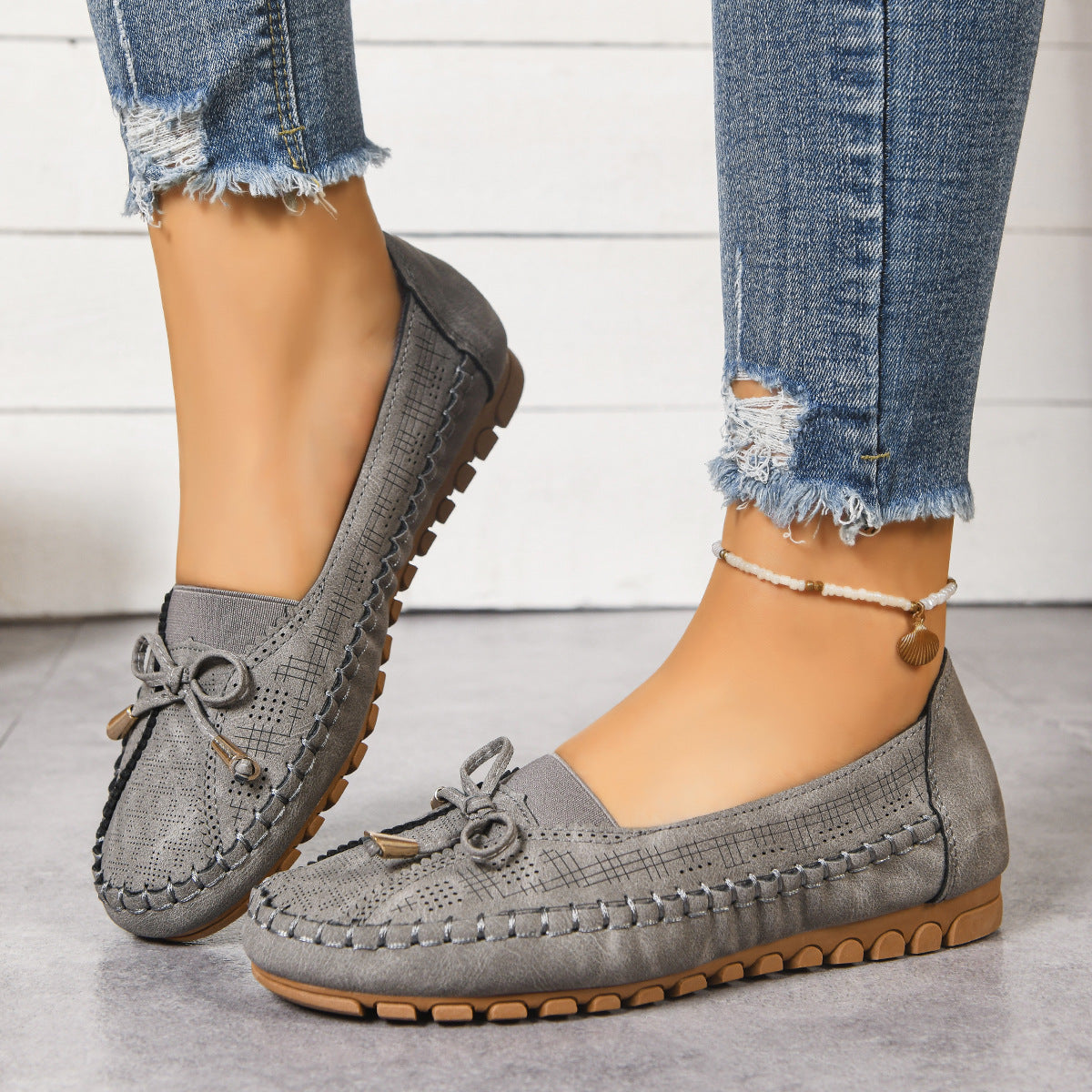 Women's Orthopedic Wide Fit Slip-On Loafers | Cushioned Comfort