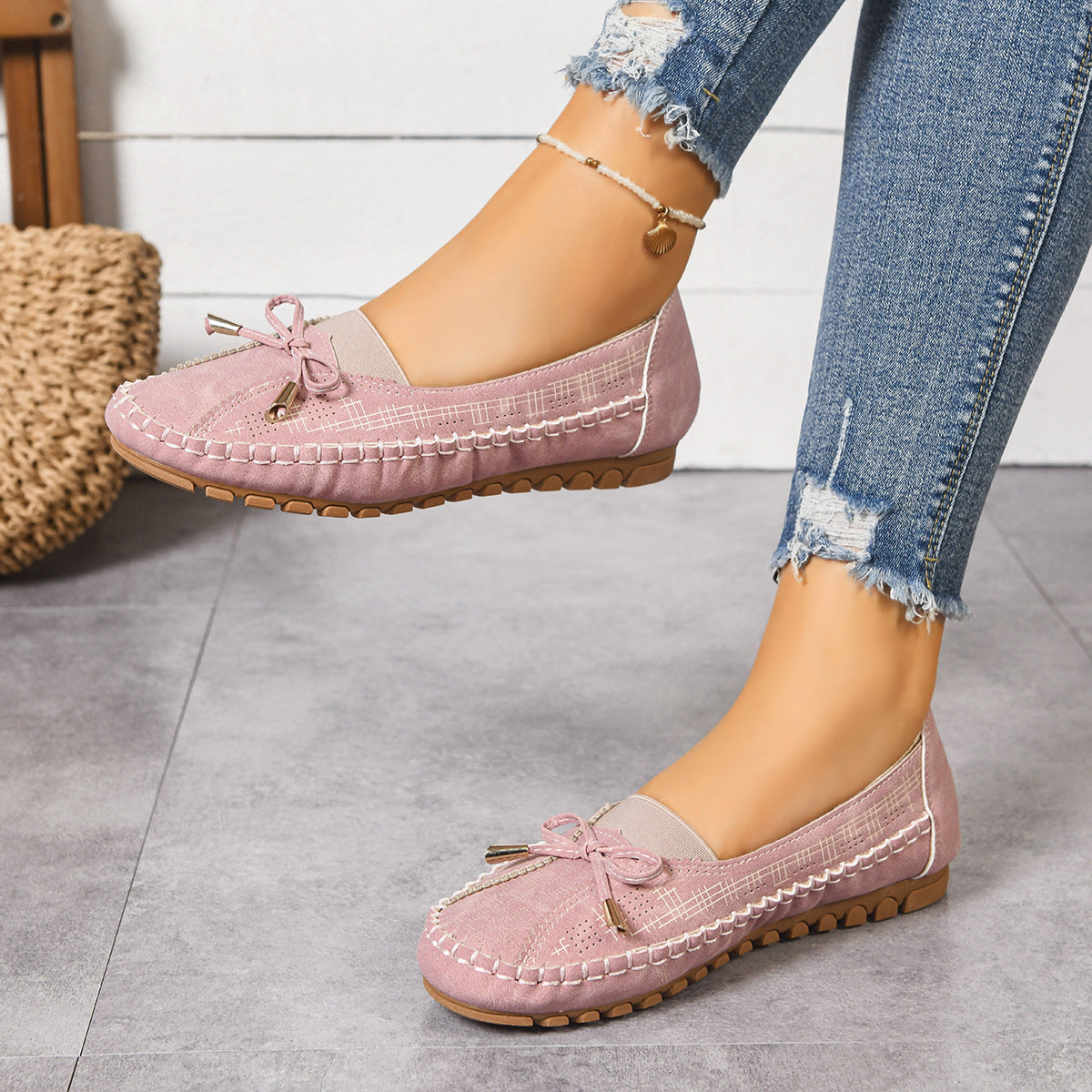 Women's Orthopedic Wide Fit Slip-On Loafers | Cushioned Comfort