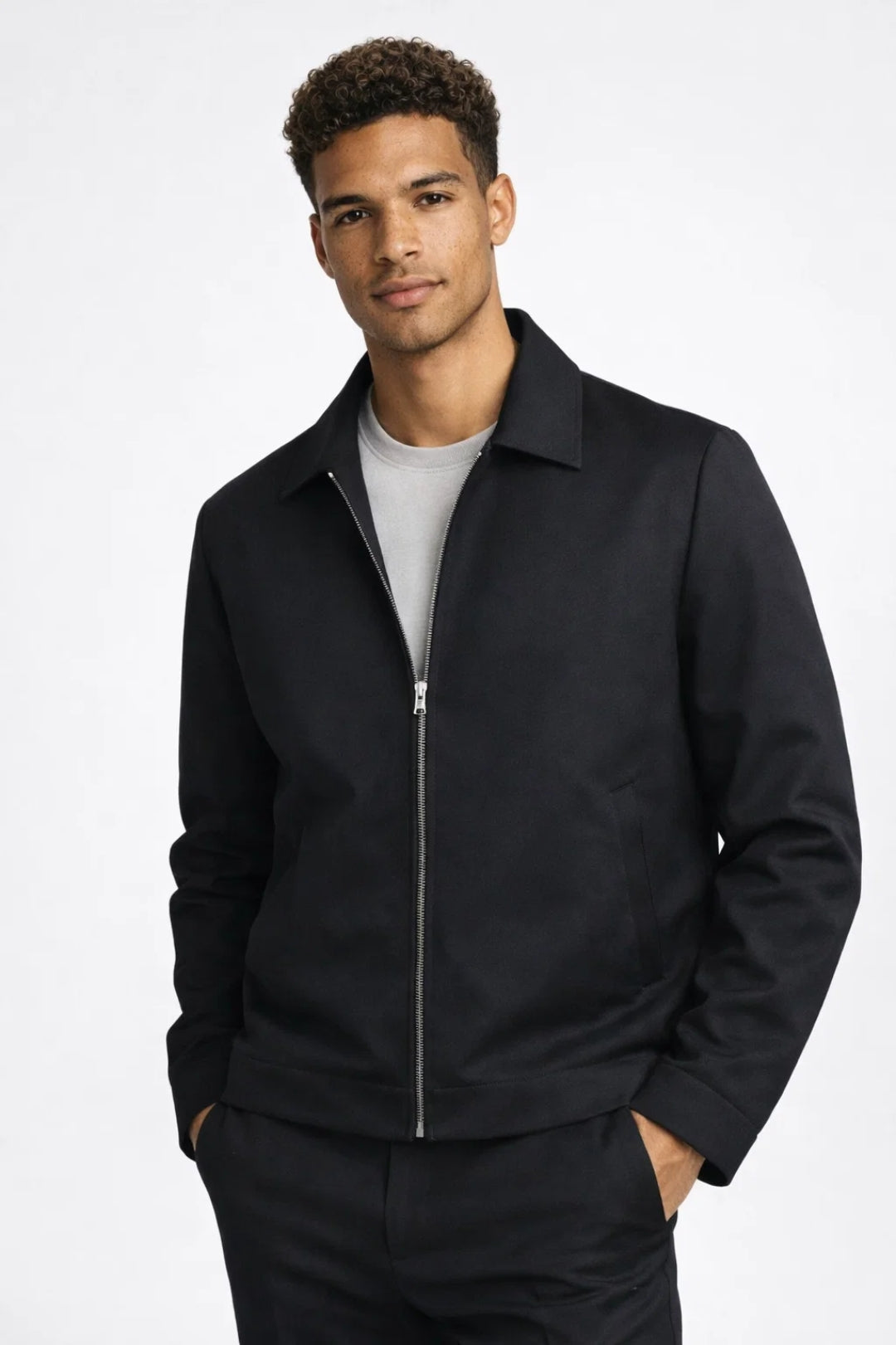 Men's Tailored Mid-Length Jacket