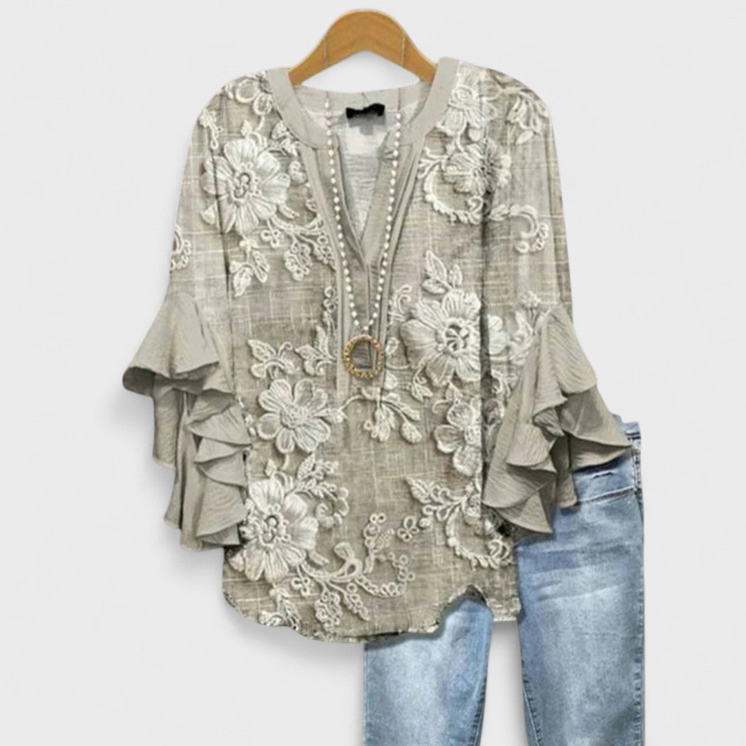 Women's Lightweight Short Sleeve Day Blouse