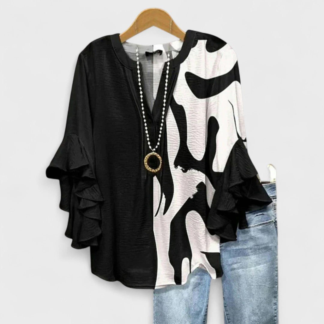 Women's Lightweight Short Sleeve Day Blouse