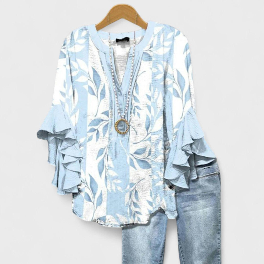Women's Lightweight Short Sleeve Day Blouse