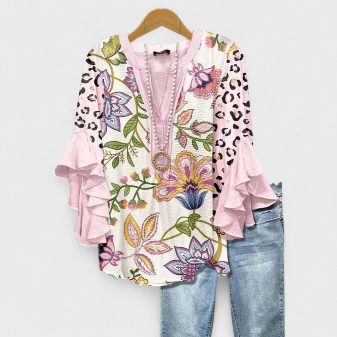 Women's Lightweight Short Sleeve Day Blouse