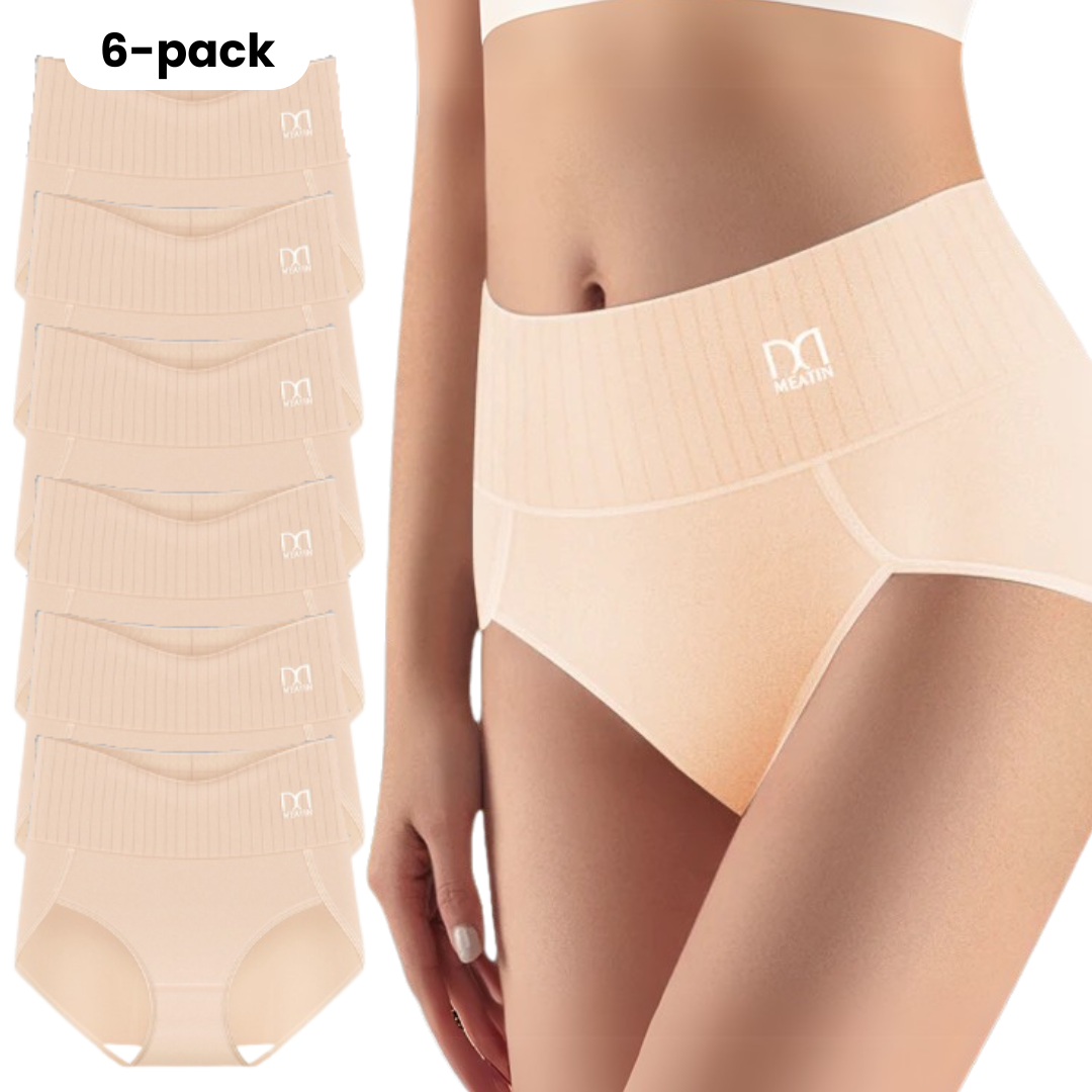 Women's High-Waist Shaping Underwear 6-Pack