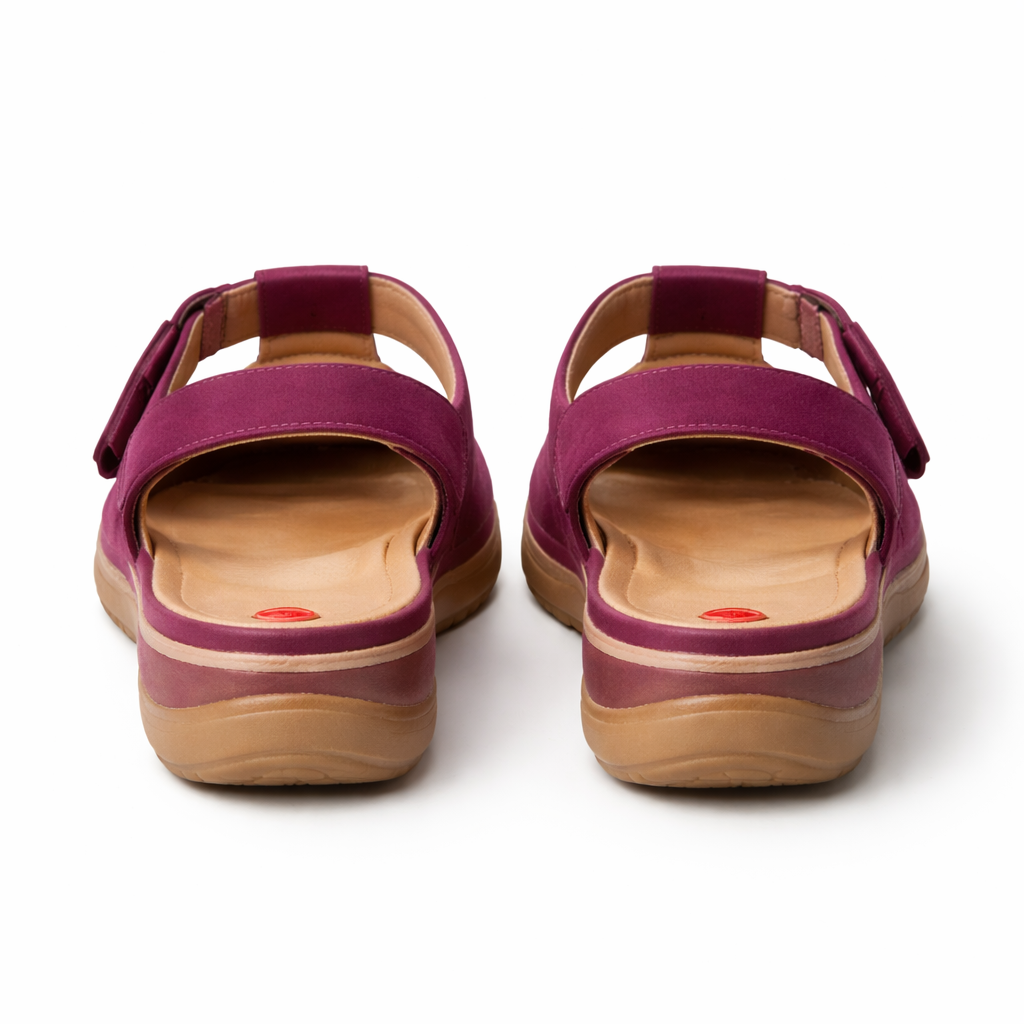 Women's Closed Orthopedic Sandals With Memory Foam Sole