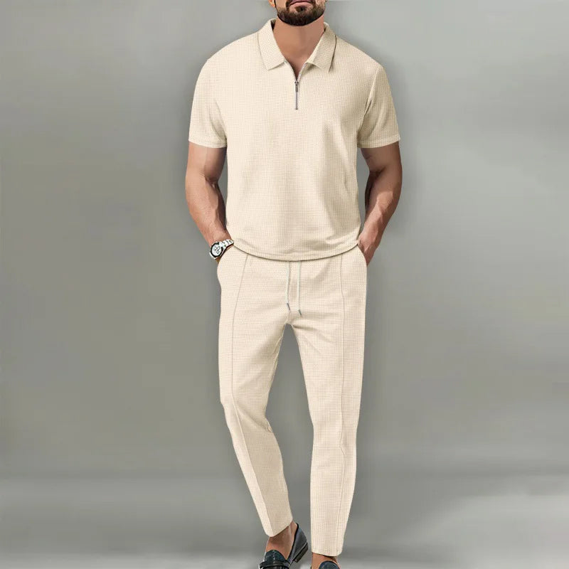 Summer Outfit Set | Matching Shirt Pants Men