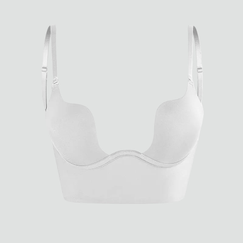 Backless Push-Up Bra With Adjustable Straps