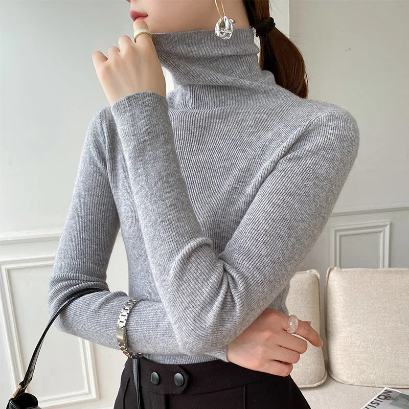 Slim Fit Turtleneck Sweater