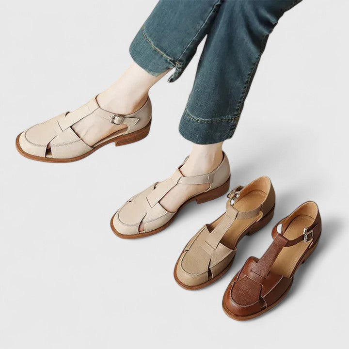 Breathable Mary Jane Sandals With Classic Strap