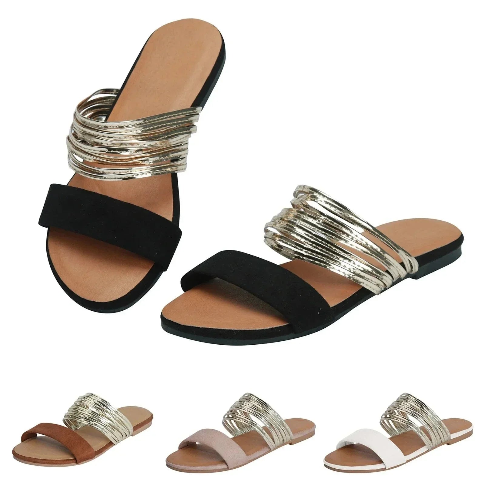 Alma Orthopedic Sandal with Plush Cushioning and Suede Finish