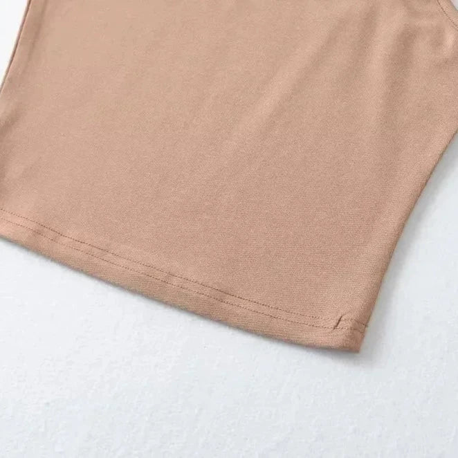 Seamless Invisible Shoulder Strap Tank Top