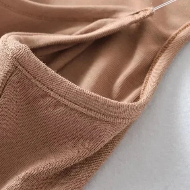 Seamless Invisible Shoulder Strap Tank Top