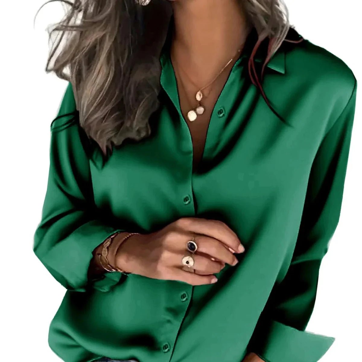 Relaxed Fit Button Down Shirt