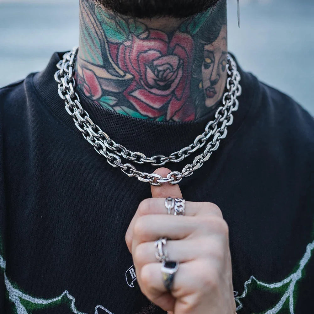 Draven Heavy Link Chain Necklace