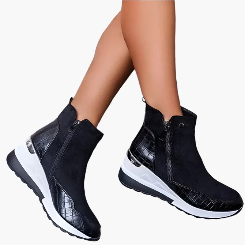 Women's Orthopedic Wedge Ankle Boots