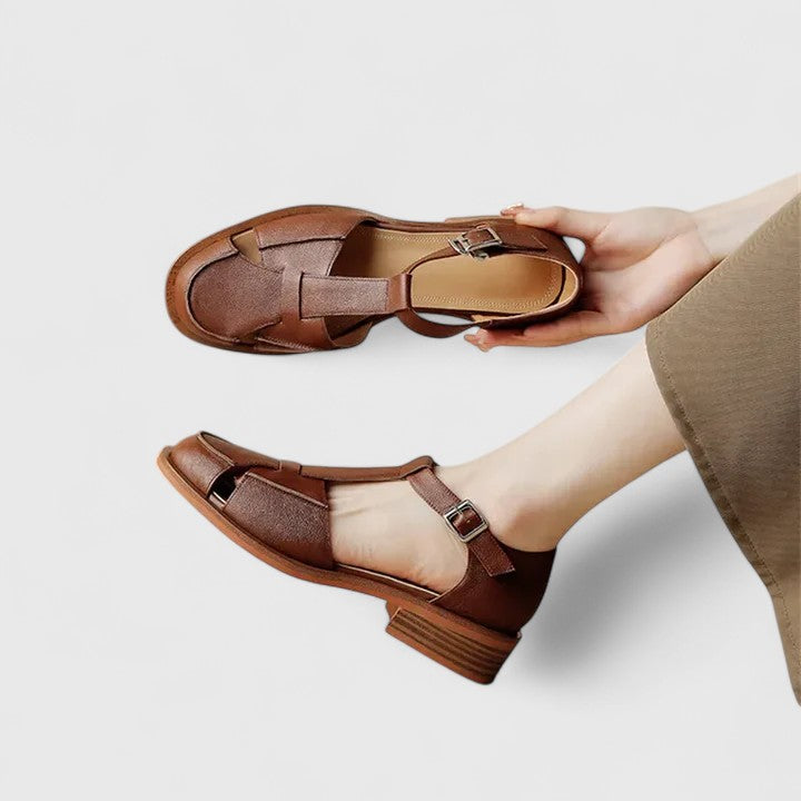 Breathable Mary Jane Sandals With Classic Strap