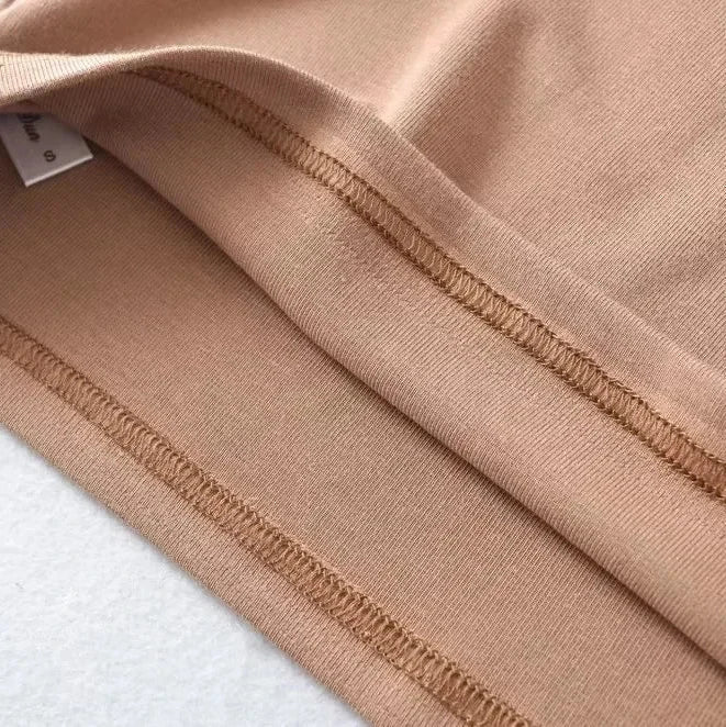 Seamless Invisible Shoulder Strap Tank Top