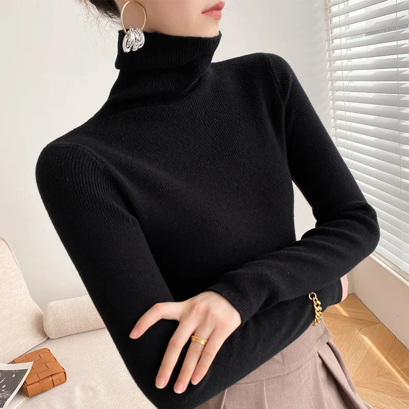Slim Fit Turtleneck Sweater