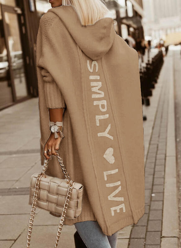 Knee Length Longline Coat for Everyday Wear