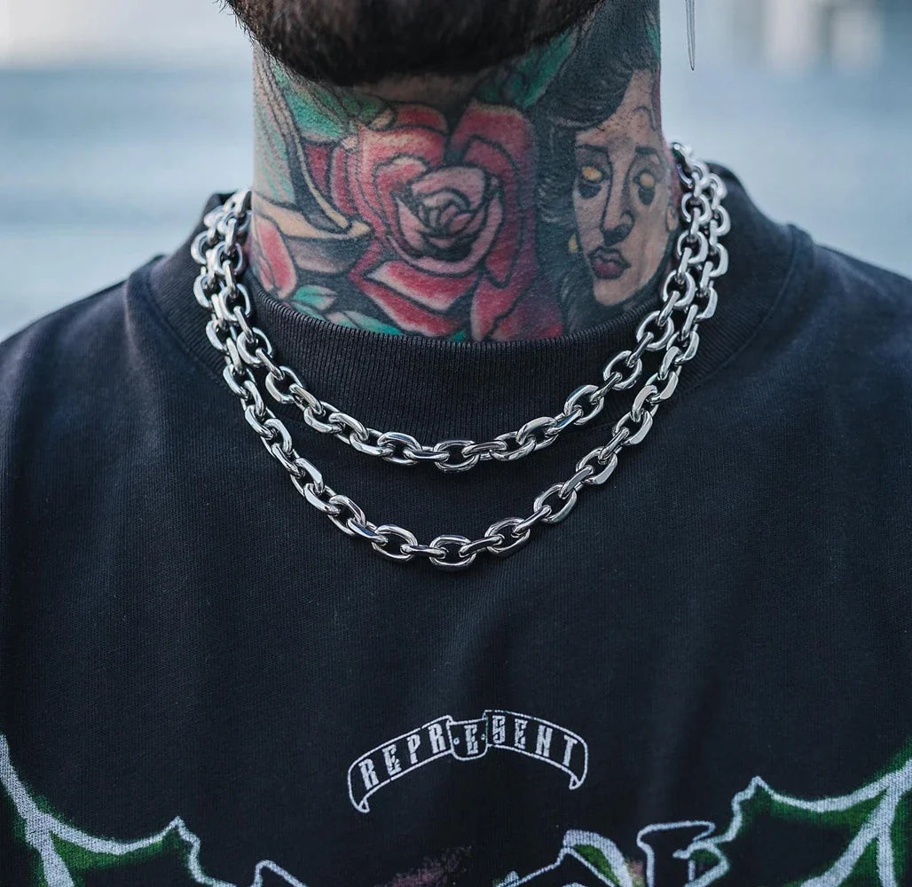 Draven Heavy Link Chain Necklace