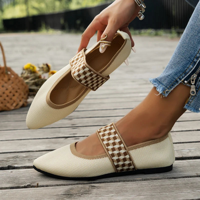 Sarah Orthopedic Flat Shoes with Cushioned Support