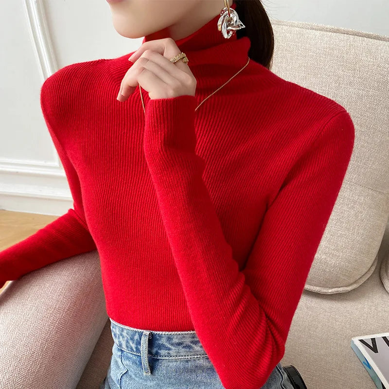 Slim Fit Turtleneck Sweater