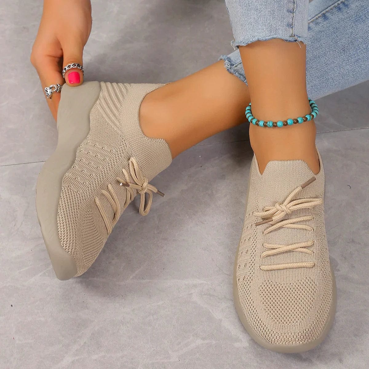 Lara Orthopedic Shoes with Rubber Sole and Arch Support