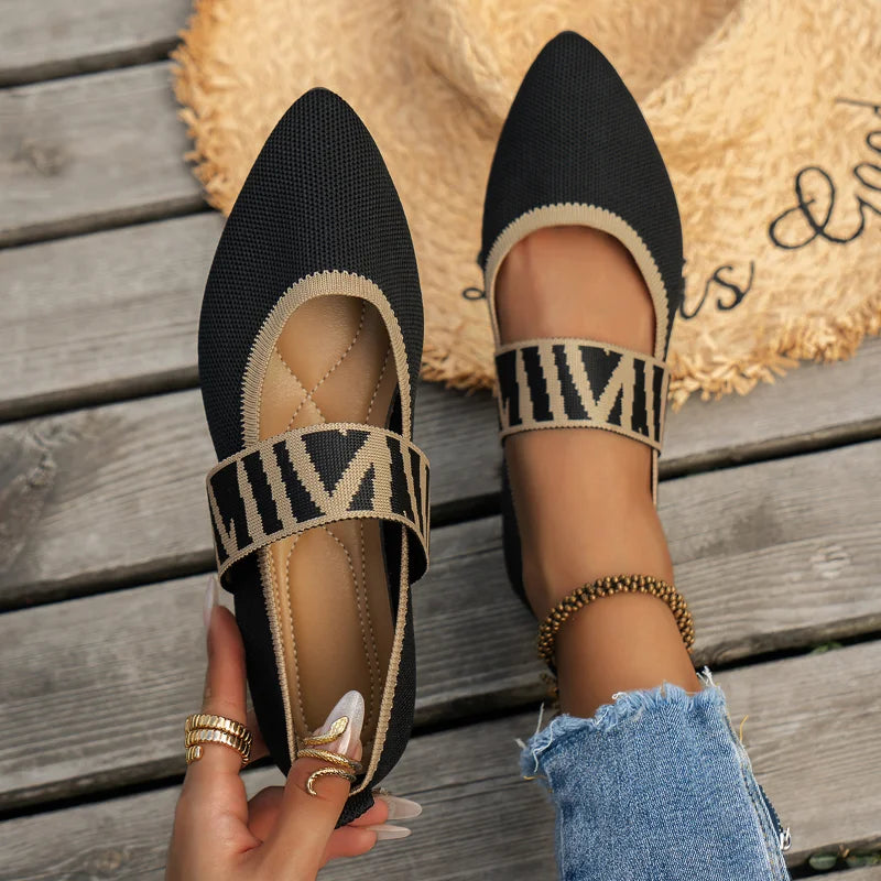 Sarah Orthopedic Flat Shoes with Cushioned Support