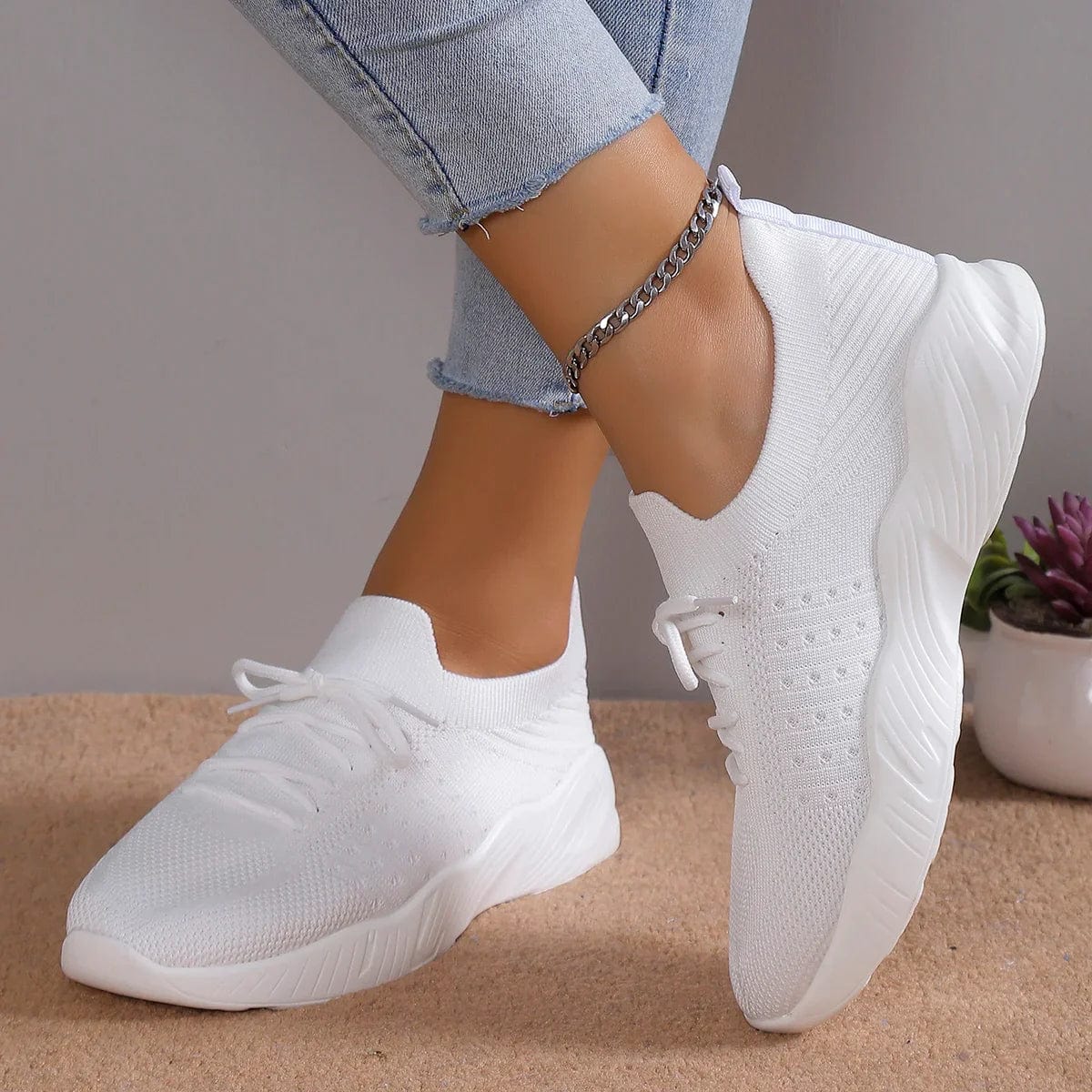 Lara Orthopedic Shoes with Rubber Sole and Arch Support