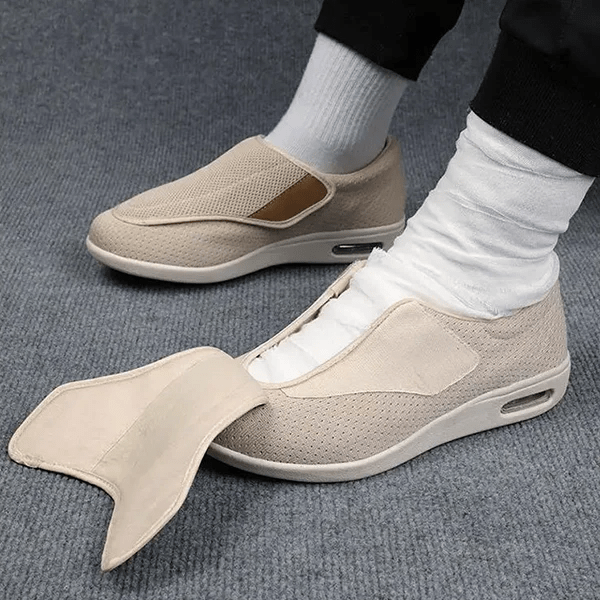 Extra Wide Memory Foam Shoes for Sensitive Feet