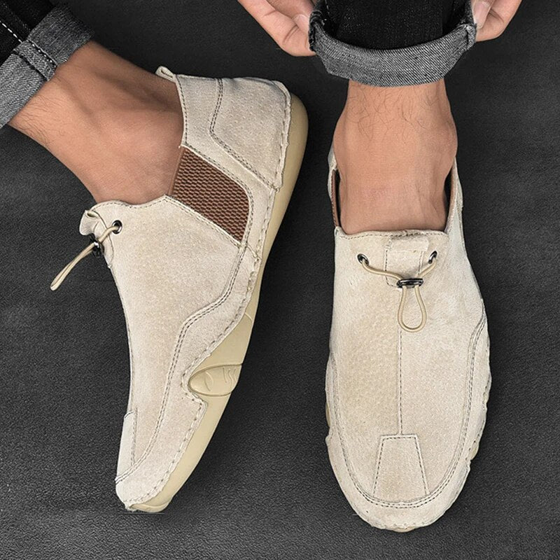 Men's Slip-On Leather Loafers