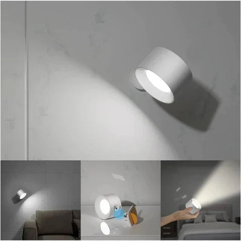 Rechargeable Wireless Wall Lamp With 360° Rotation