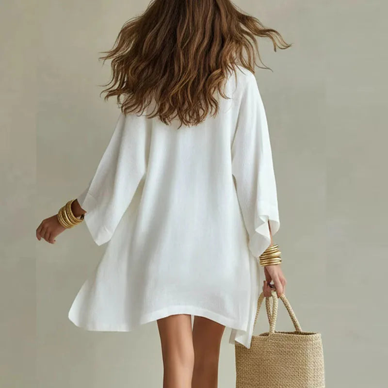 V-Neck Three-Piece Co-Ord Set with Cardigan