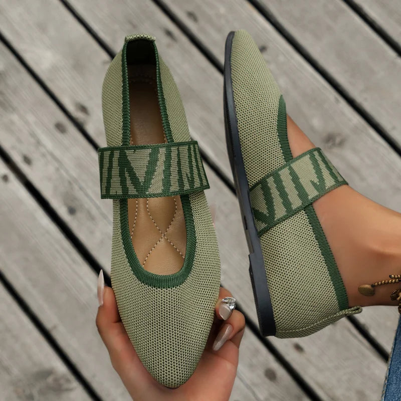 Sarah Orthopedic Flat Shoes with Cushioned Support