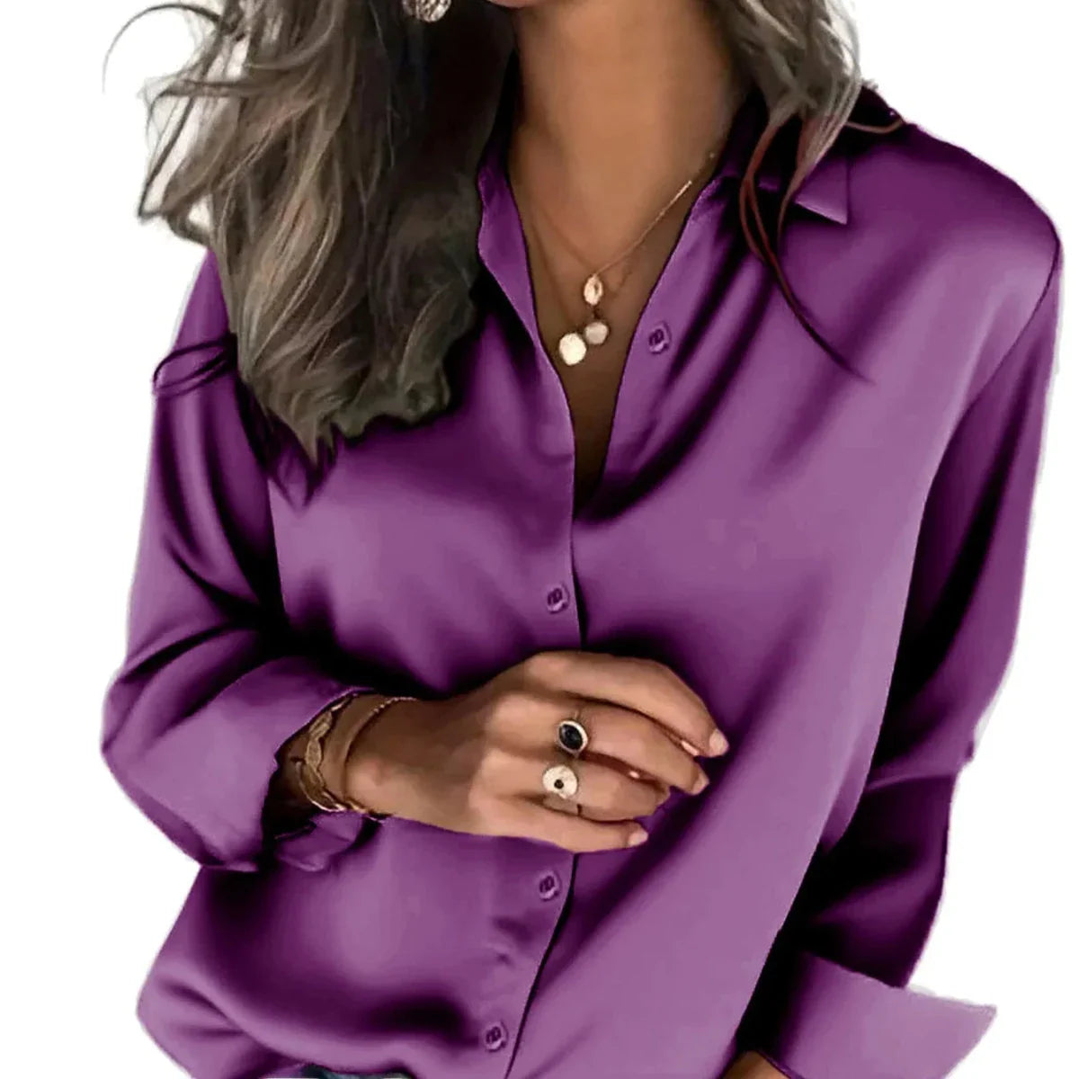 Relaxed Fit Button Down Shirt