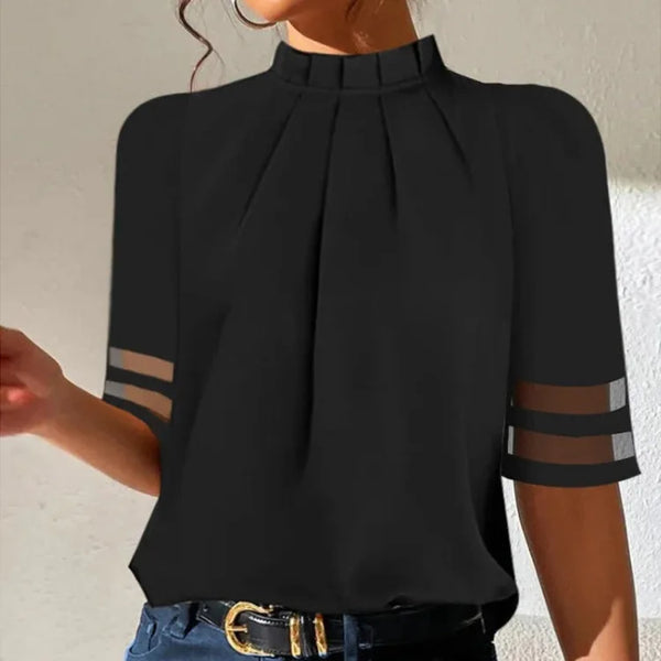 Off-Shoulder Blouse in Three Neckline Styles
