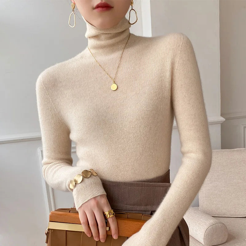 Slim Fit Turtleneck Sweater