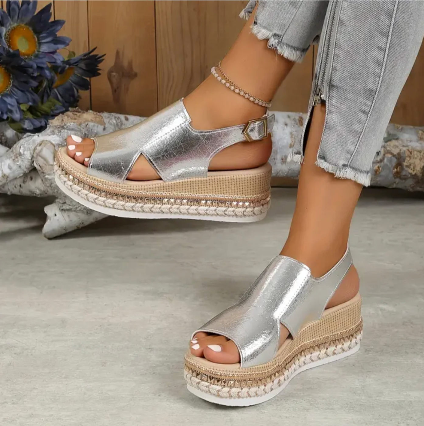 Elegant Orthopedic Heeled Sandal