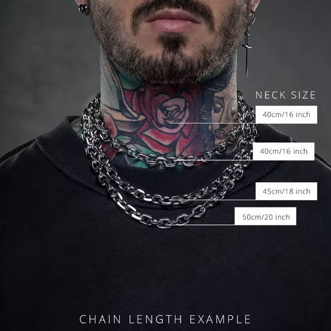 Draven Heavy Link Chain Necklace