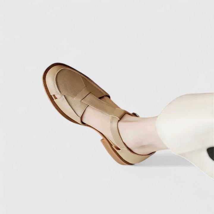Breathable Mary Jane Sandals With Classic Strap